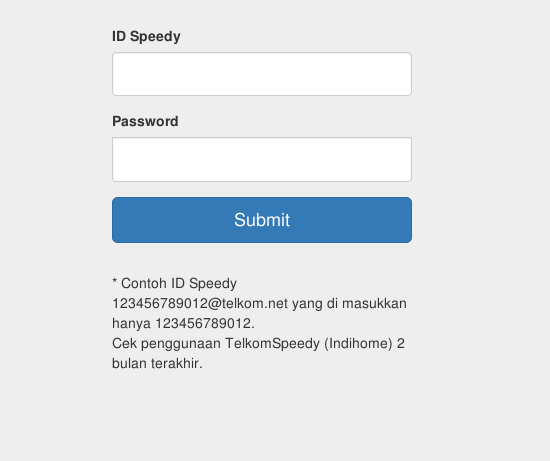 userspeedy dan password