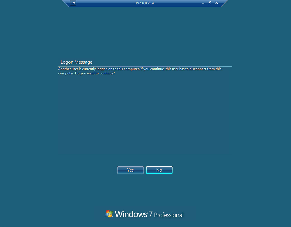 user lain login ke Windows