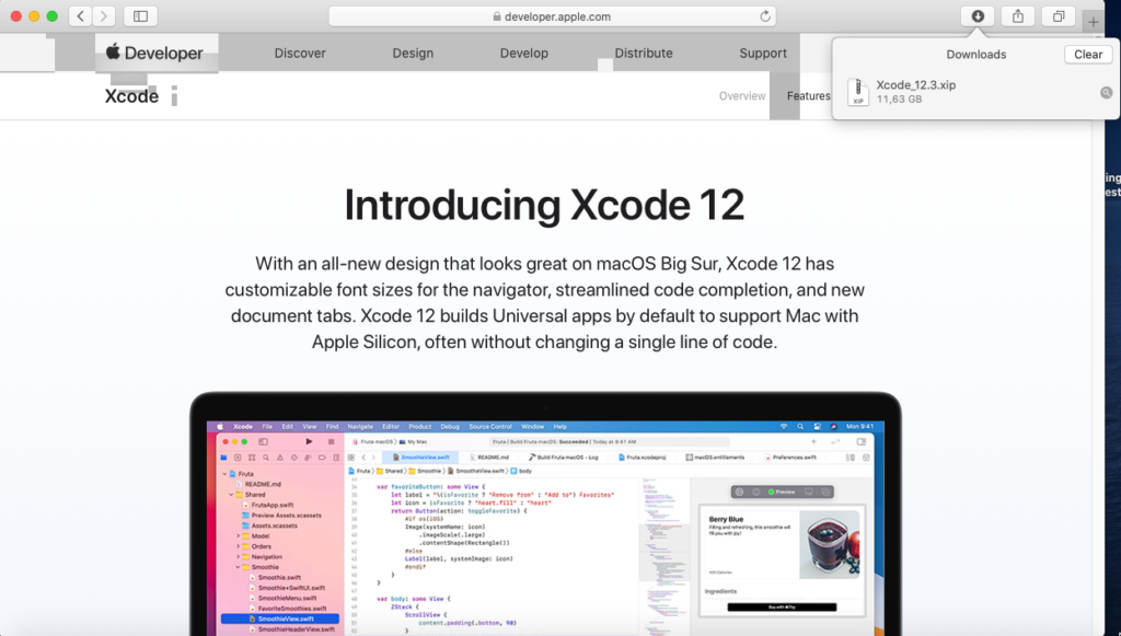 direct download xcode 12.3