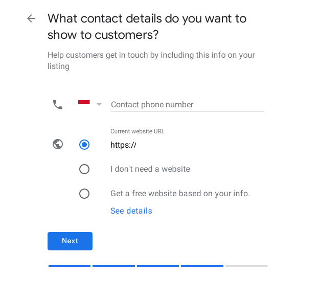 detail contact website