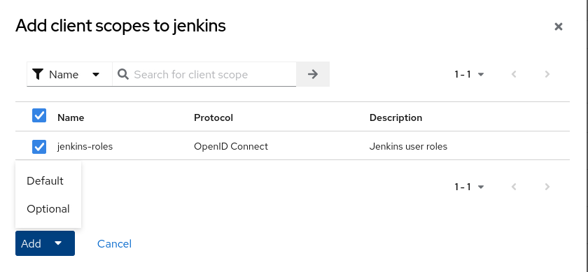 add client scopes for jenkins